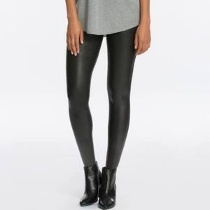 Spanx faux leather leggings